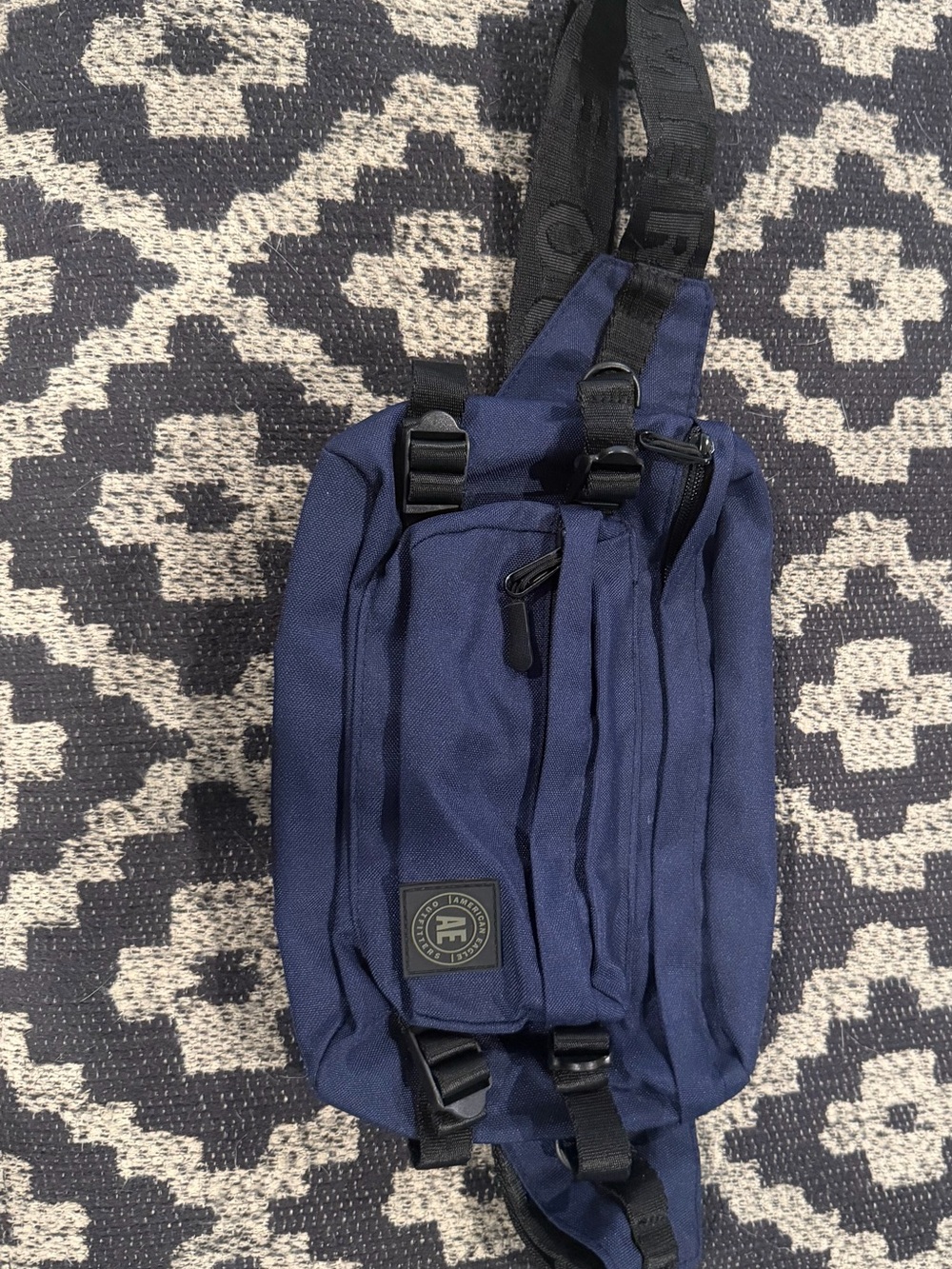 American Eagle Outfitters Navy Crossbody Belt Bag